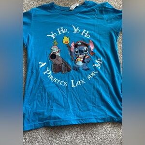 Blue Pirate Graphic T-Shirt Stitch